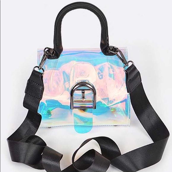 onlywaystyled Handbags - IM SO TRANSPARENT FASHION BAG